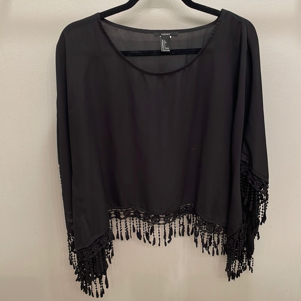 Forever 21 Black Dress Shirt
